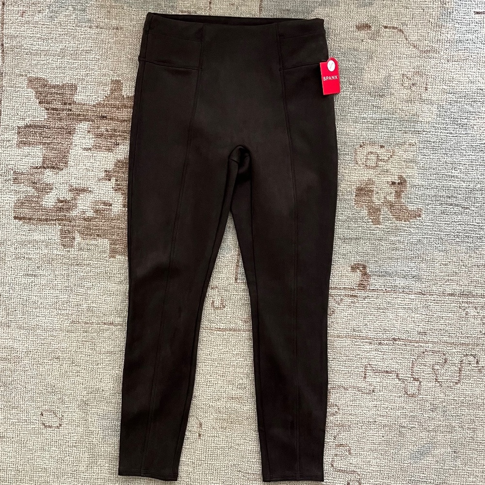 SPANX Faux Sude Leggings